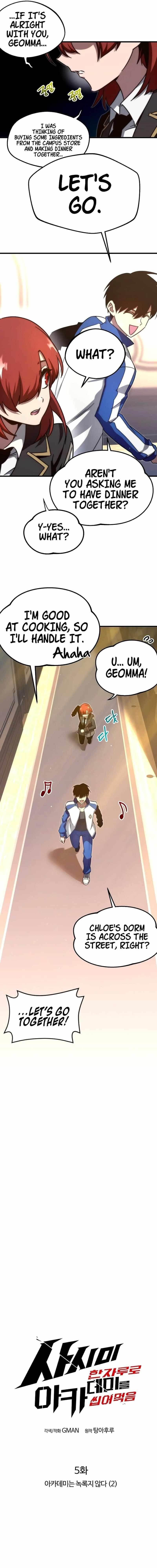 I Took Over the Academy With a Single Sashimi Knife - Chapter 5 Page 11