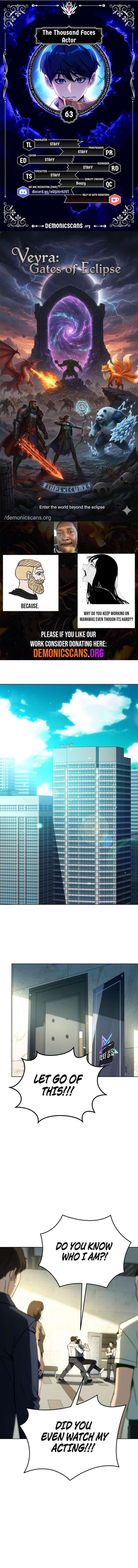 The Thousand Faces Actor - Chapter 63 Page 1