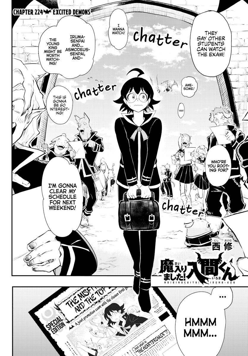 Mairimashita! Iruma-kun - Chapter 224 Page 2