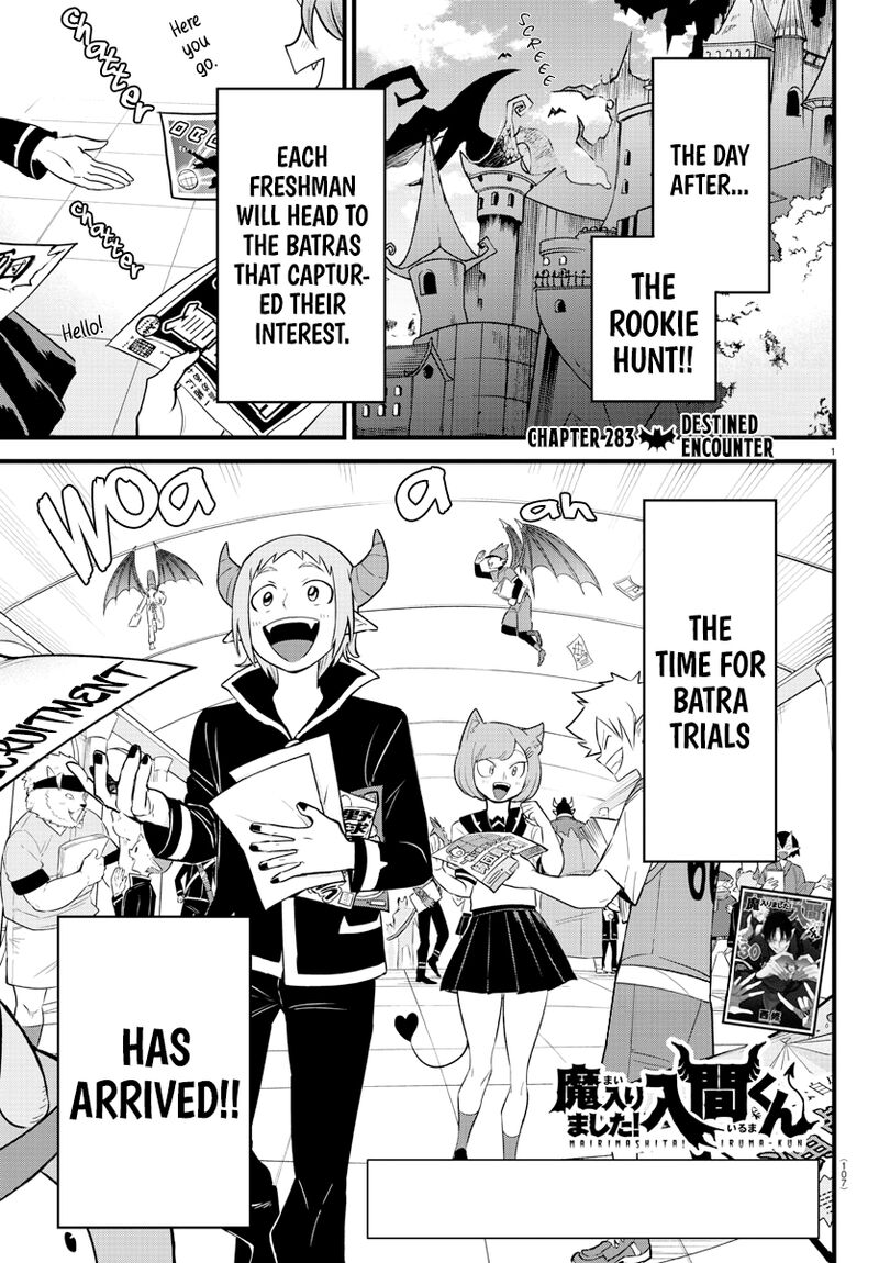 Mairimashita! Iruma-kun - Chapter 283 Page 1