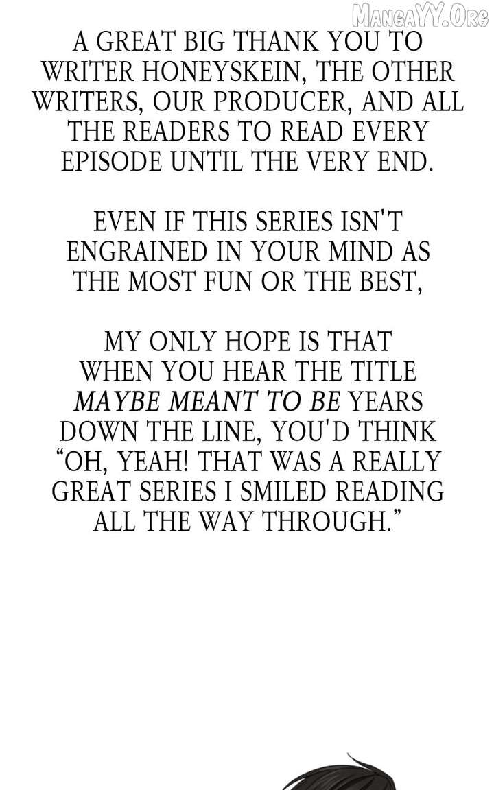 Maybe Meant to Be - Chapter 132.5 Page 6