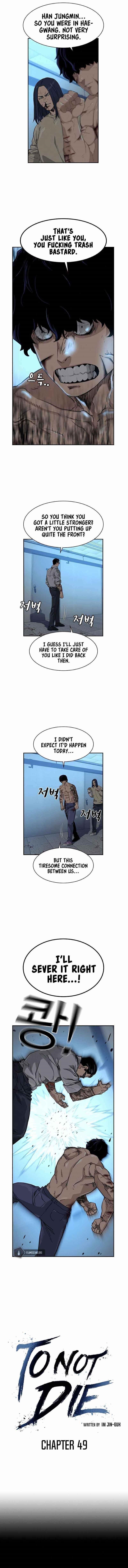 To Not Die - Chapter 49 Page 1