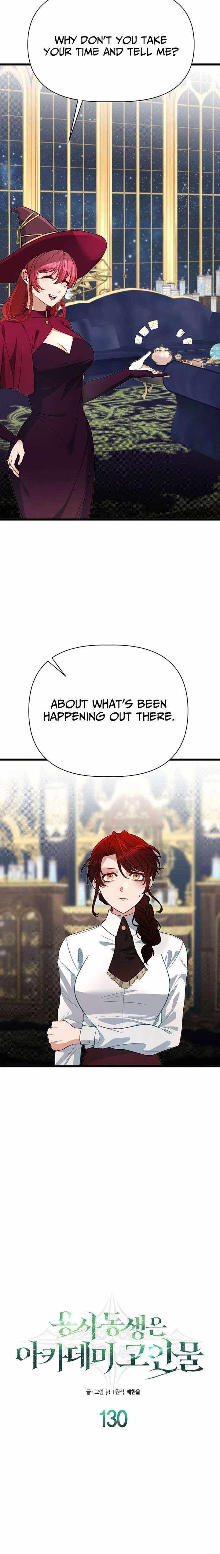 The Hero’s Younger Brother Is a Deceased Person in the Academy - Chapter 130 Page 4