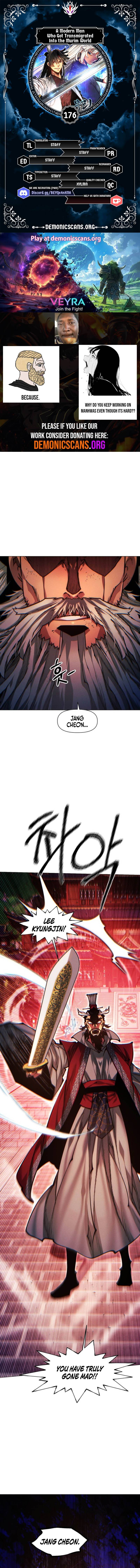 A Modern Man Who Got Transmigrated Into the Murim World - Chapter 176 Page 1