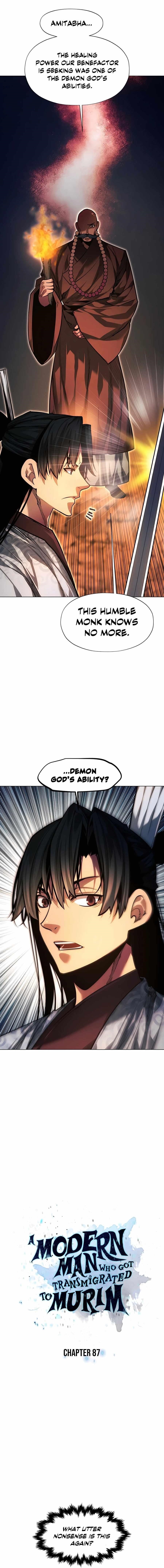 A Modern Man Who Got Transmigrated Into the Murim World - Chapter 87 Page 1