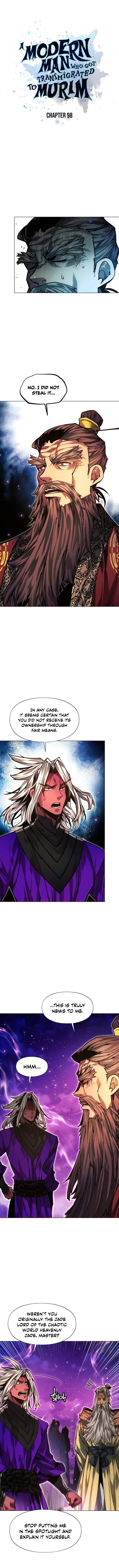 A Modern Man Who Got Transmigrated Into the Murim World - Chapter 98 Page 2