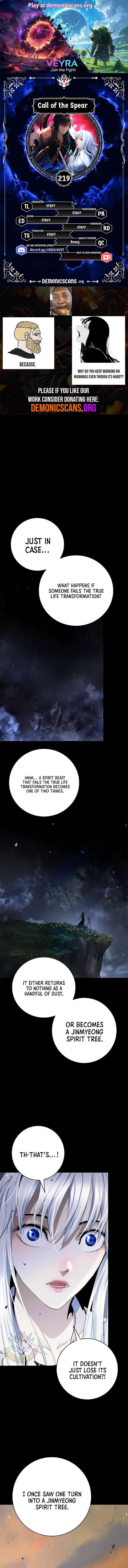 Call of the Spear - Chapter 219 Page 1