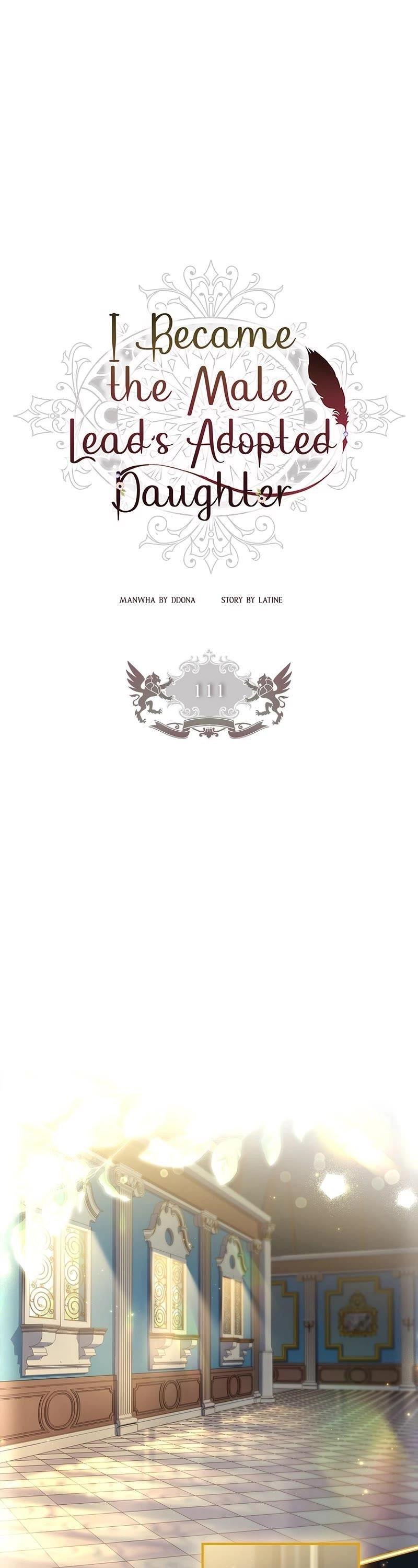 I Became The Male Lead’S Adopted Daughter - Chapter 111 Page 2