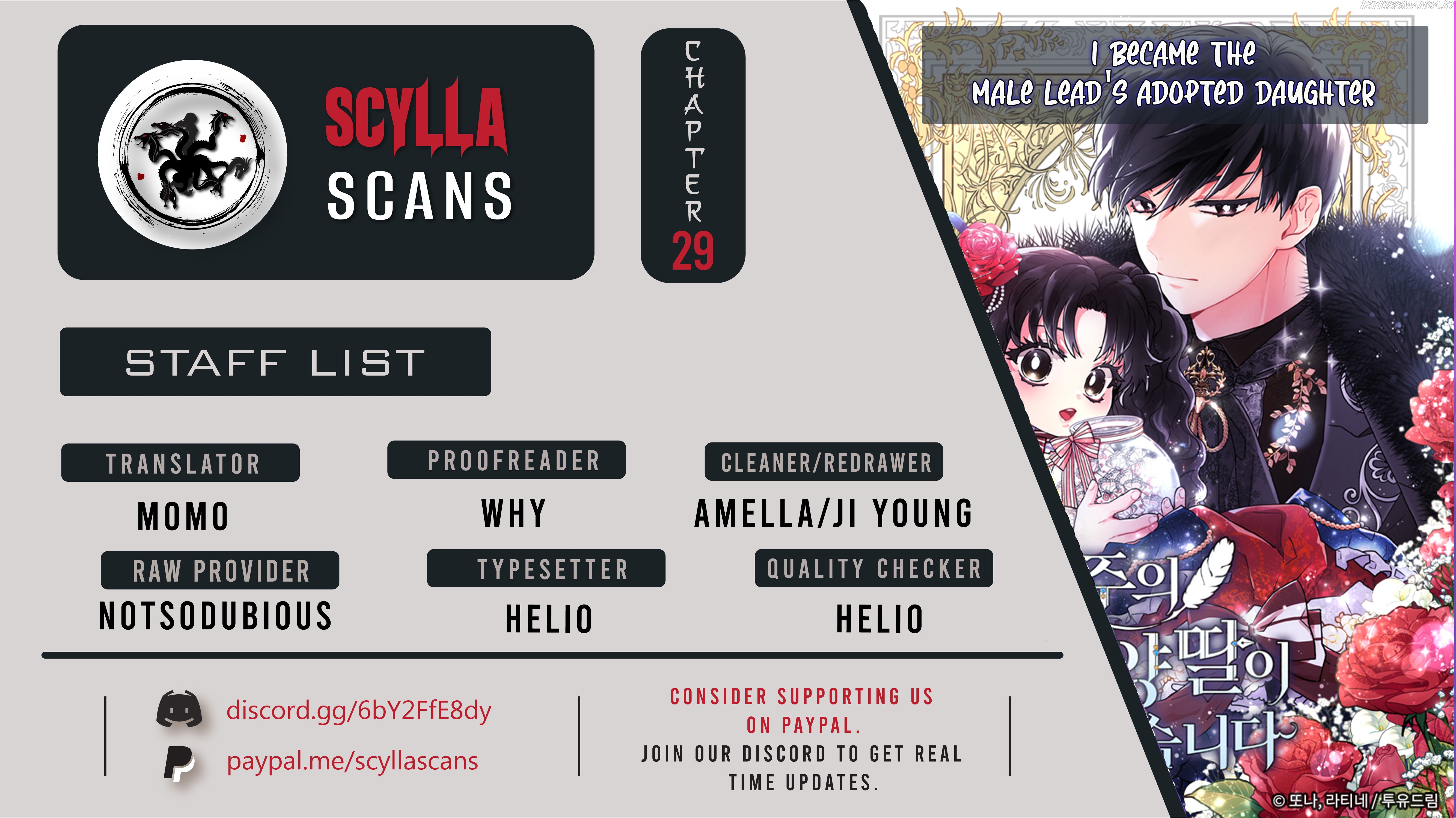 I Became The Male Lead’S Adopted Daughter - Chapter 29 Page 1