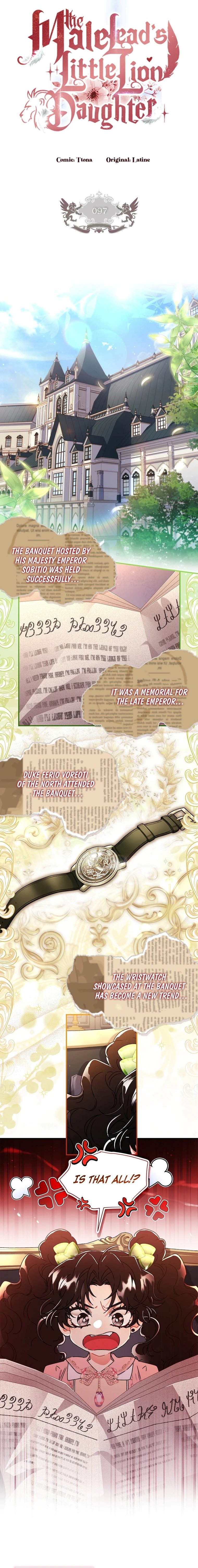 I Became The Male Lead’S Adopted Daughter - Chapter 97 Page 1