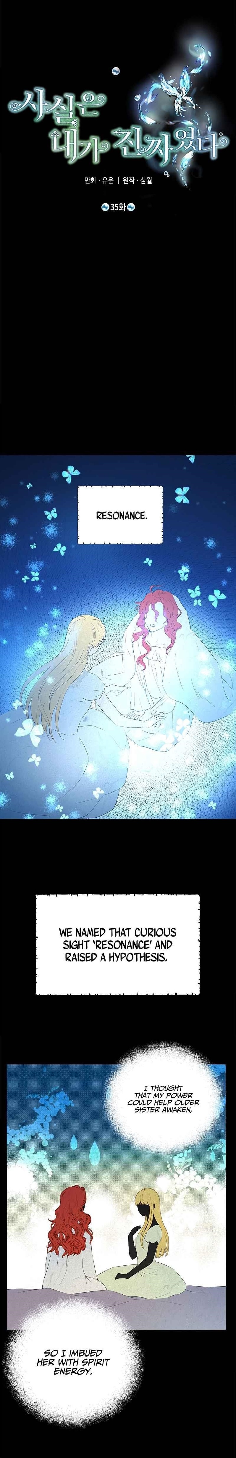 Actually, I Was the Real One - Chapter 35 Page 1