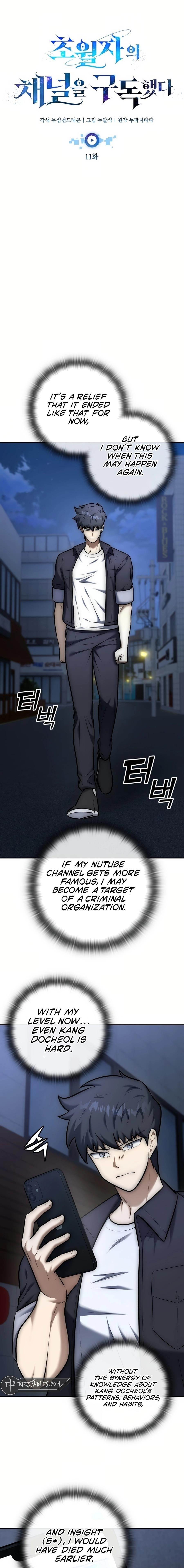 Subscribing to the Transcendent’s Channel - Chapter 11 Page 13