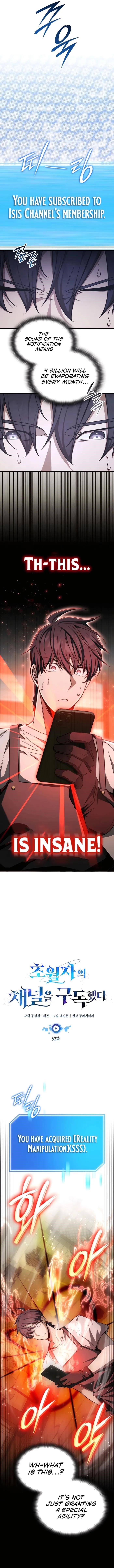 Subscribing to the Transcendent’s Channel - Chapter 52 Page 5