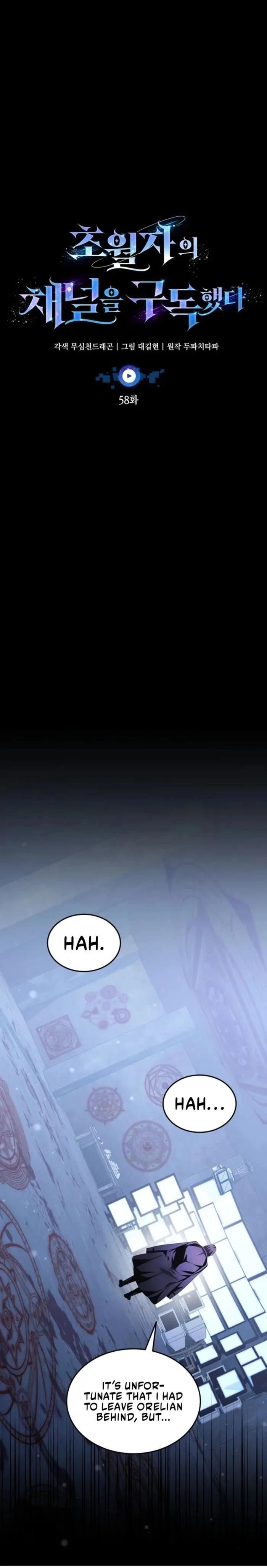 Subscribing to the Transcendent’s Channel - Chapter 58 Page 9