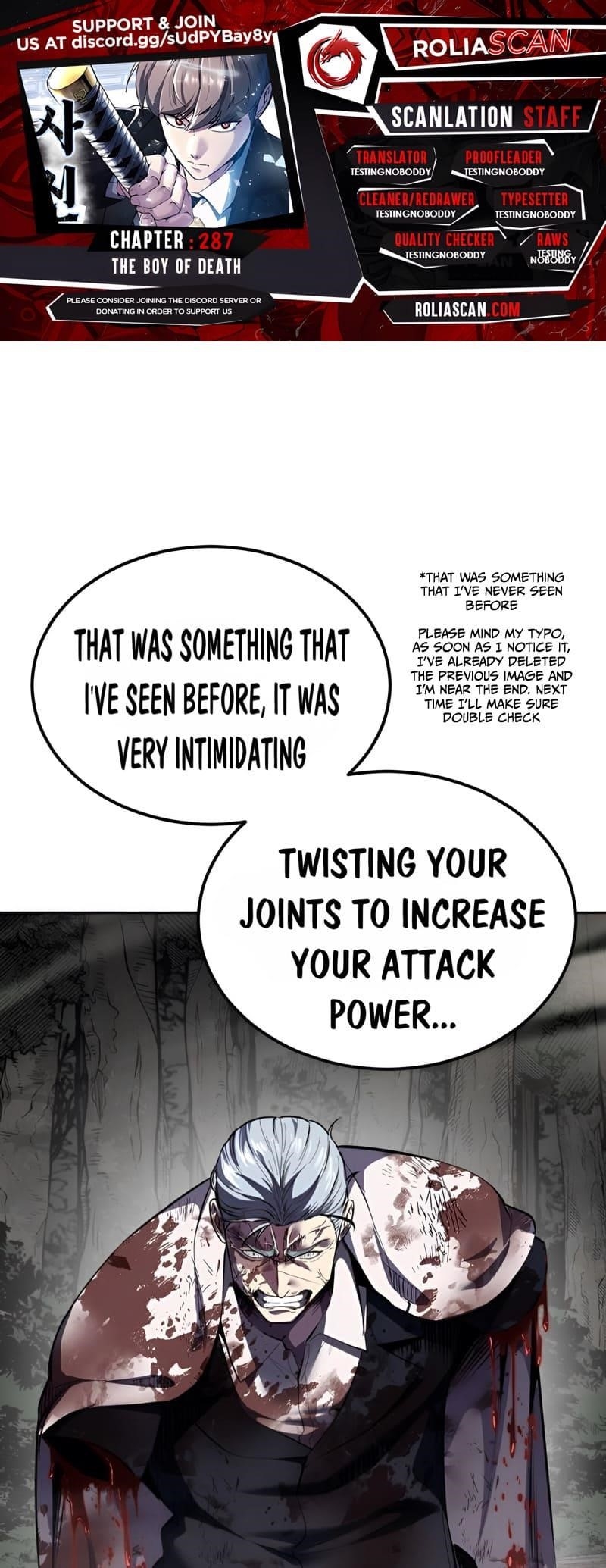 The Boy Of Death - Chapter 287 Page 1