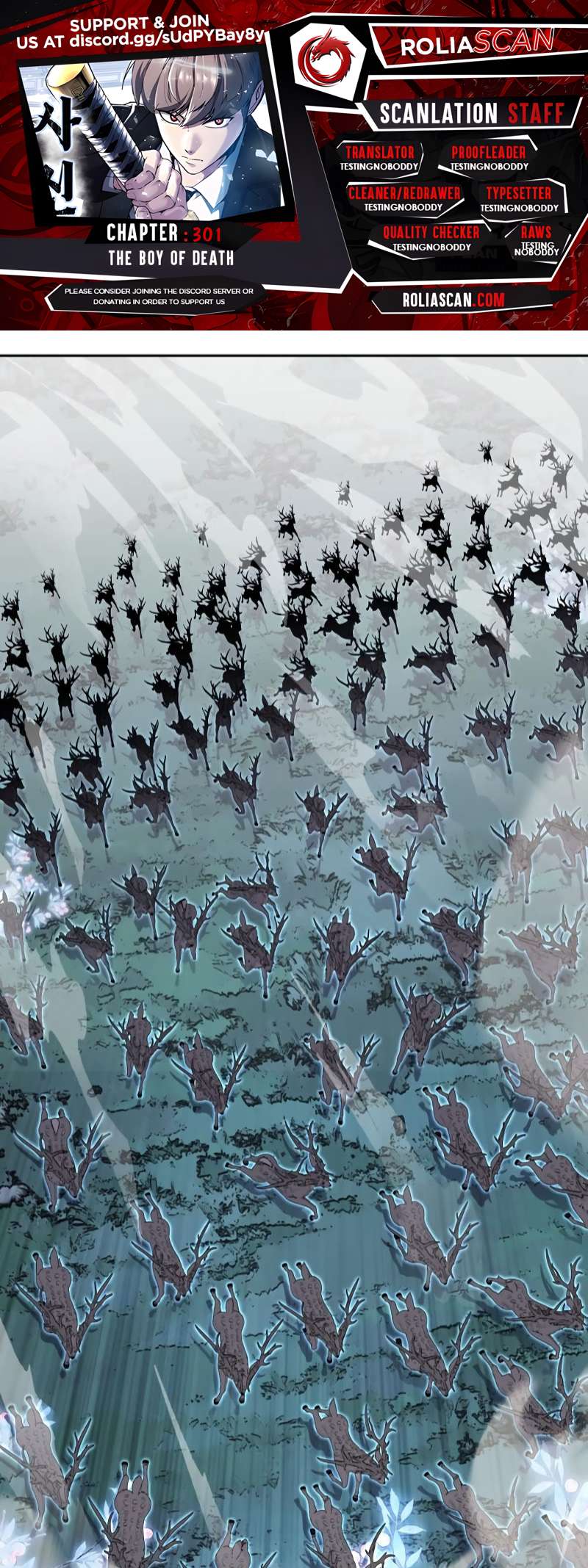 The Boy Of Death - Chapter 301 Page 1