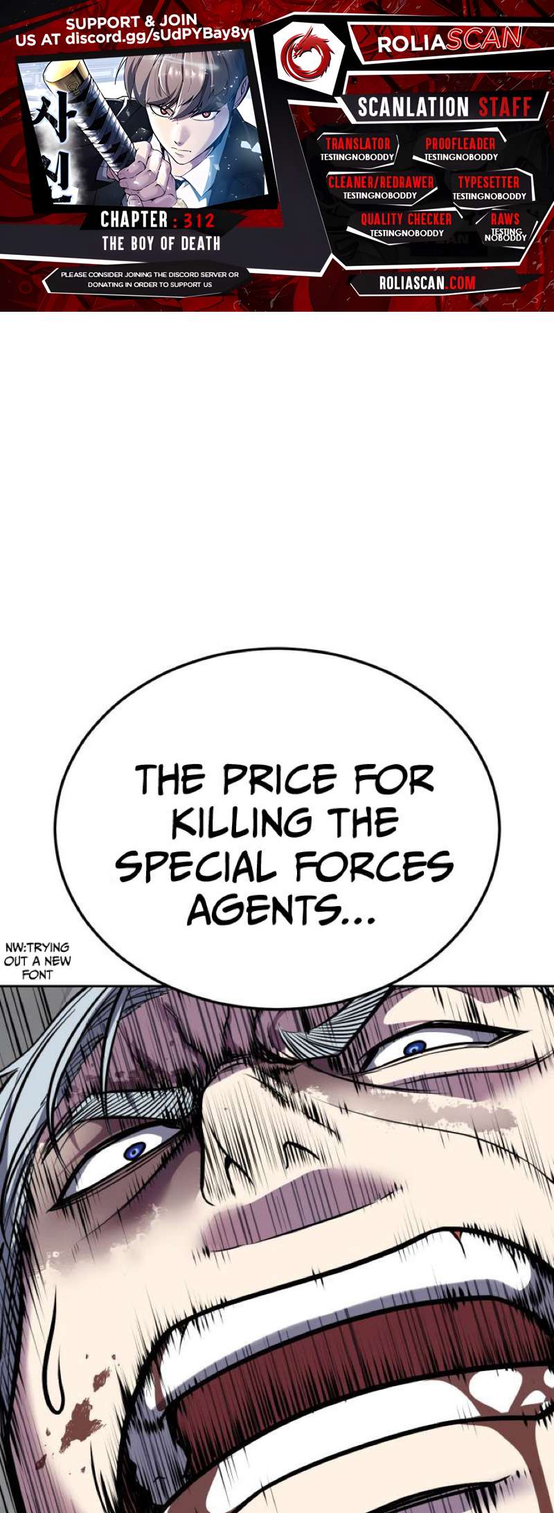 The Boy Of Death - Chapter 312 Page 1