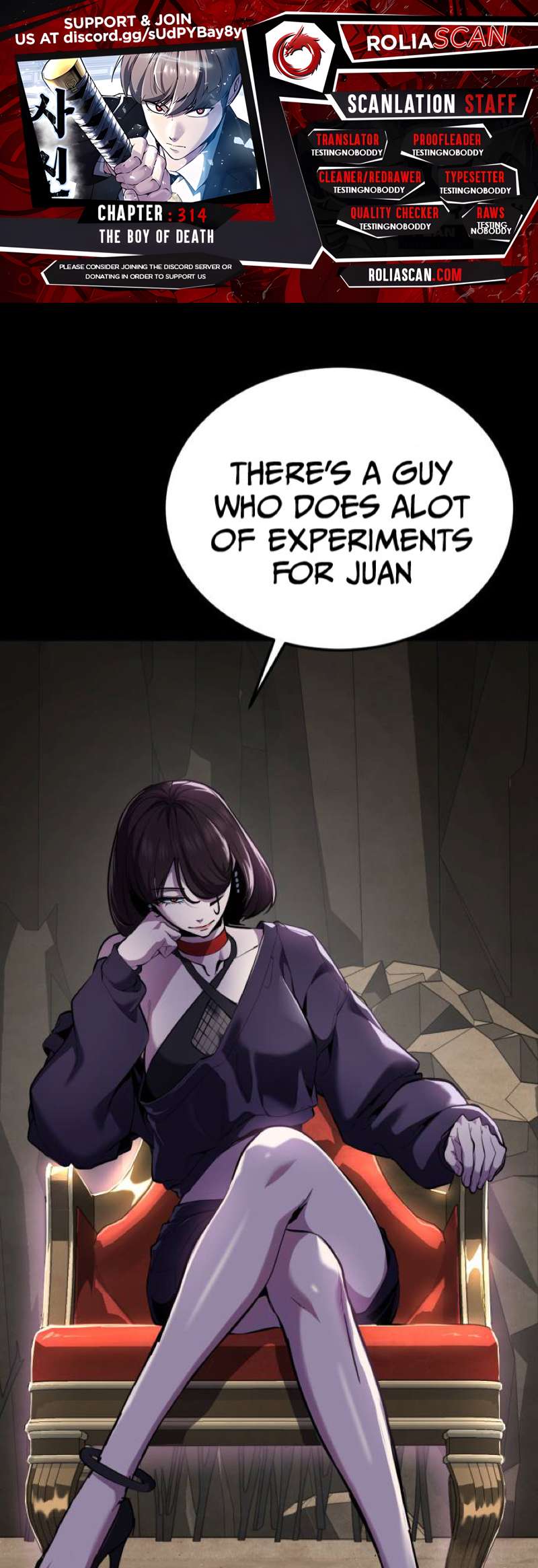 The Boy Of Death - Chapter 314 Page 1