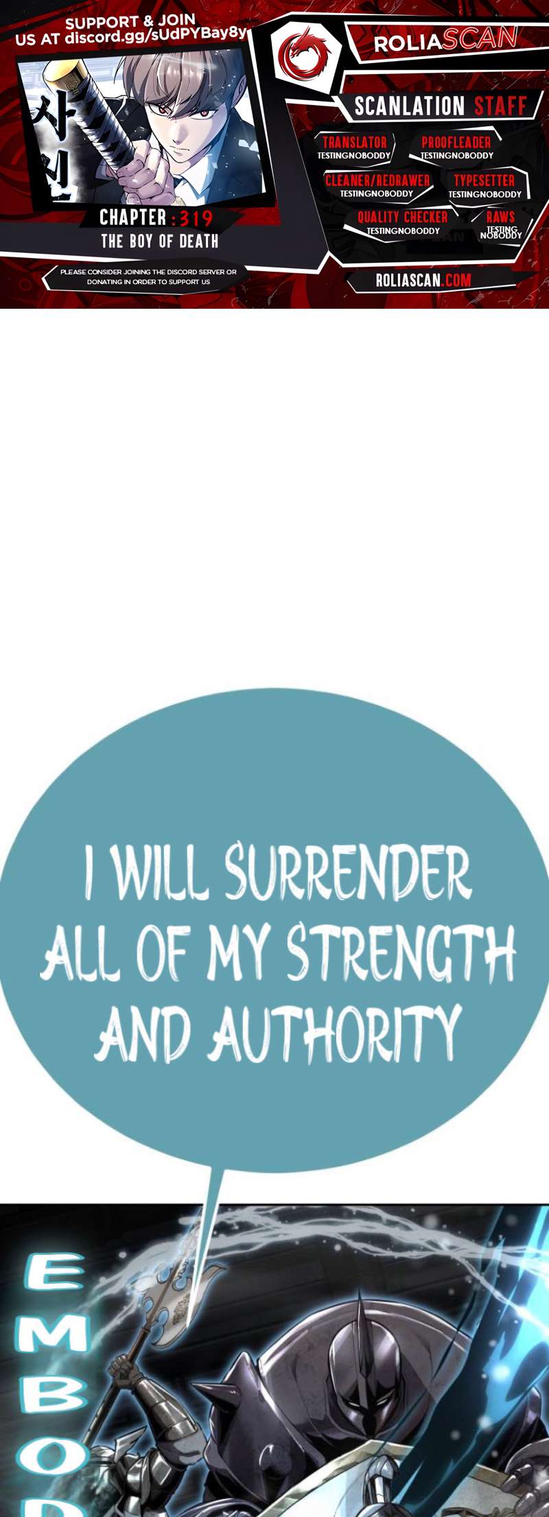 The Boy Of Death - Chapter 319 Page 1