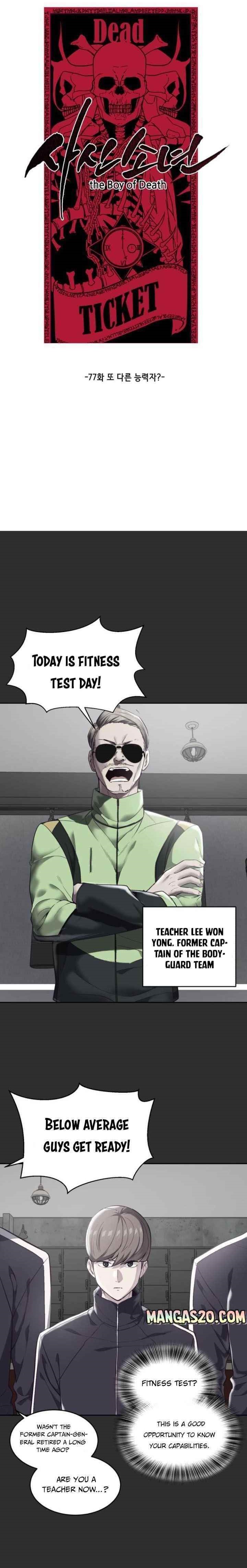 The Boy Of Death - Chapter 77 Page 1