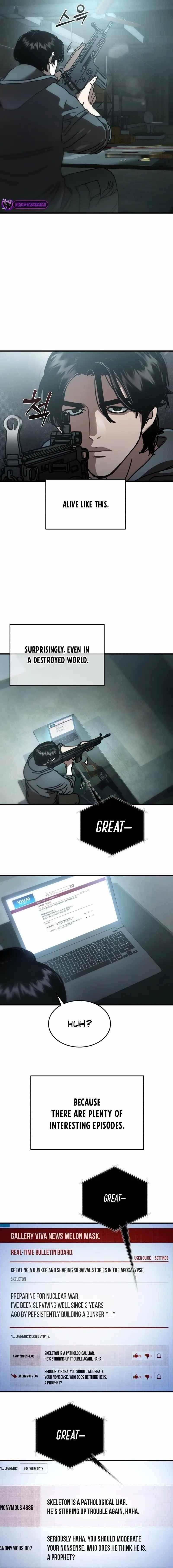 Hiding Out in an Apocalypse - Chapter 0 Page 8