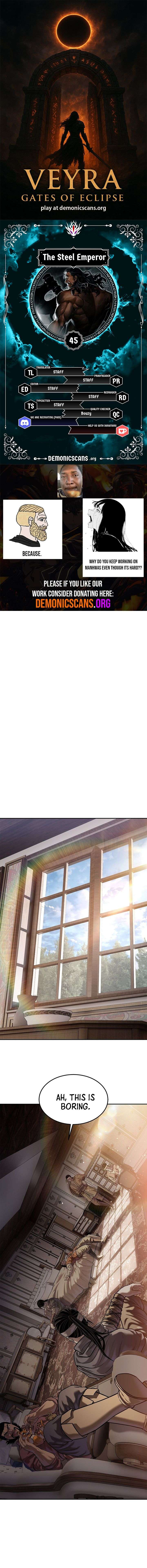 The Steel Emperor - Chapter 45 Page 1