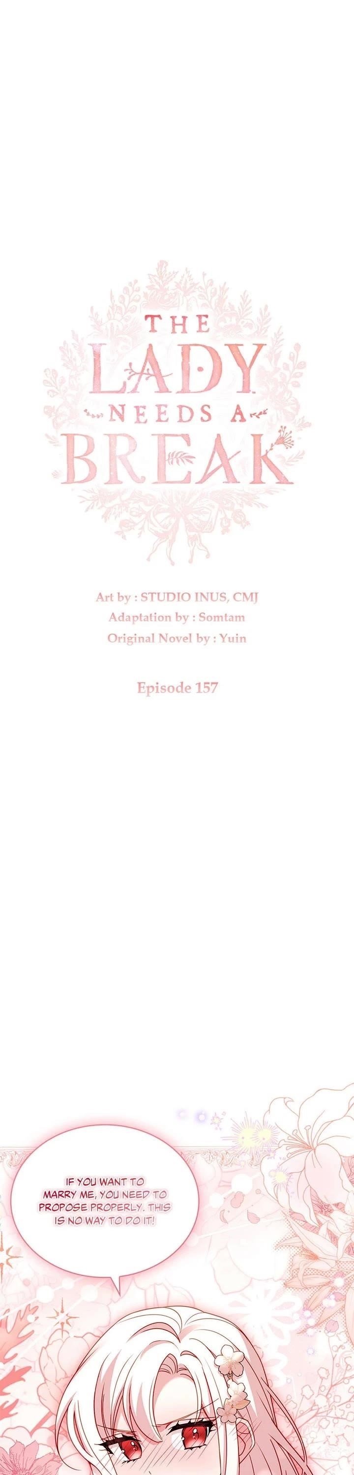 The Lady Wants to Rest - Chapter 157 Page 1