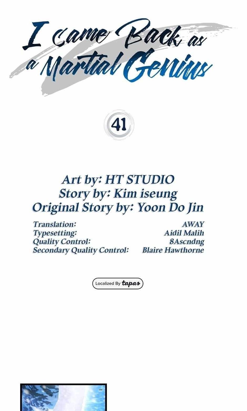 Return of the Martial Arts Genius - Chapter 41 Page 1