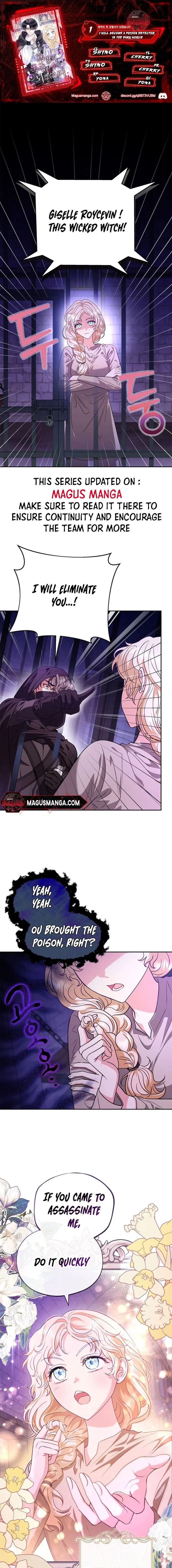 I Will Become the Villain’s Poison Detector - Chapter 1 Page 1