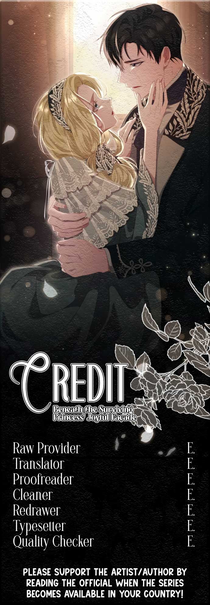 Beneath the Surviving Princess Joyful Facade - Chapter 30 Page 1