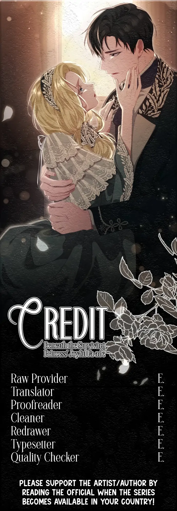 Beneath the Surviving Princess Joyful Facade - Chapter 42 Page 1