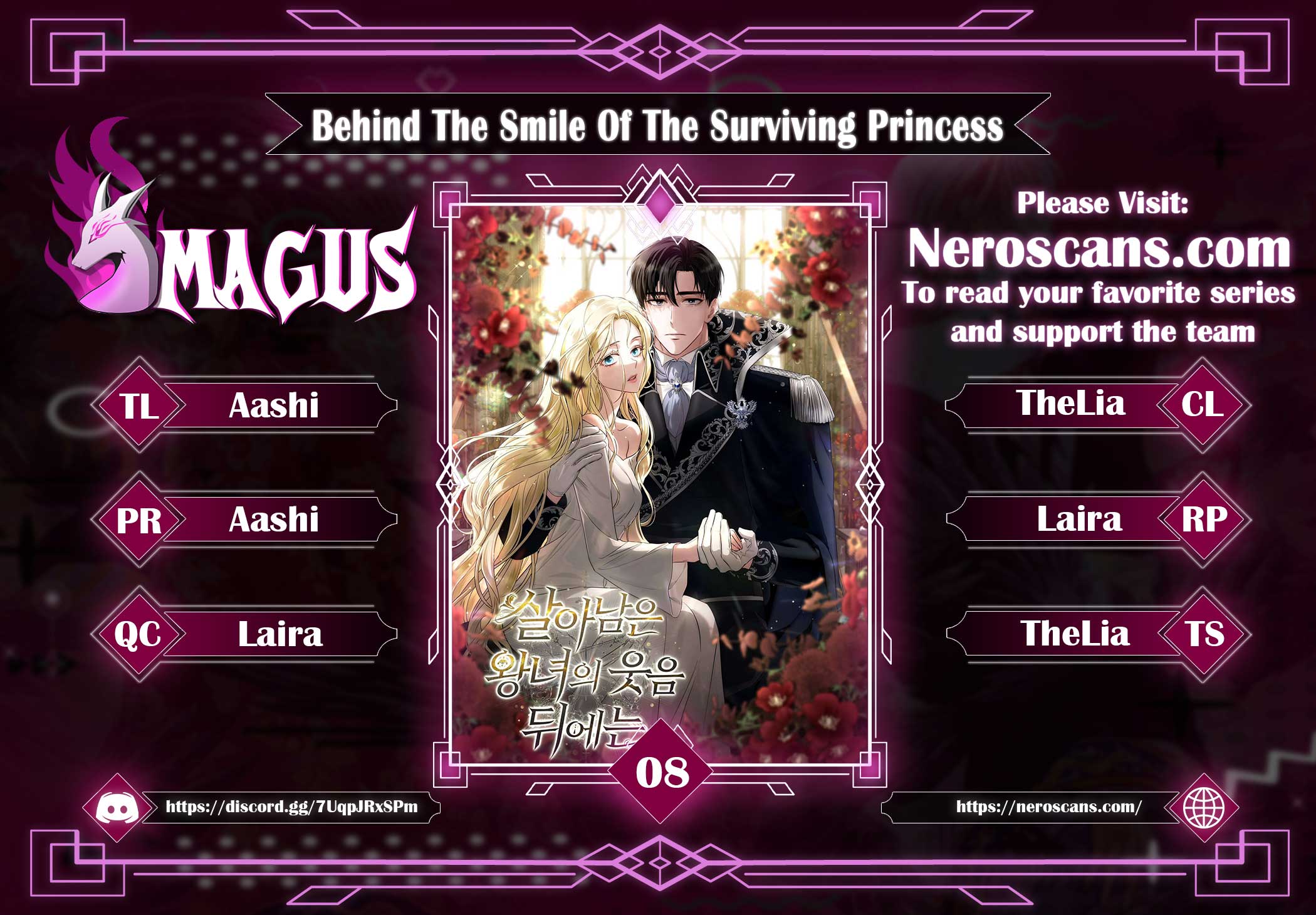 Beneath the Surviving Princess Joyful Facade - Chapter 8 Page 1