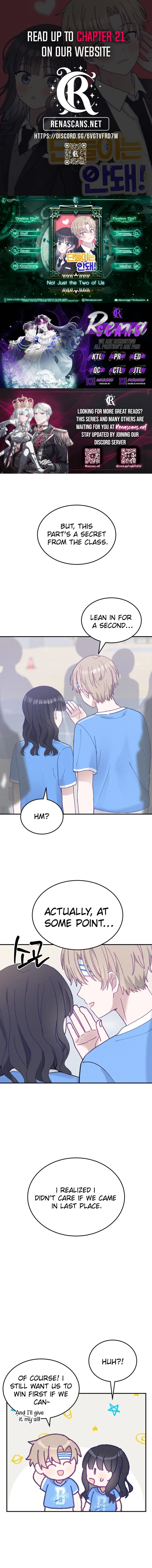 Not Just the Two of Us - Chapter 14 Page 1