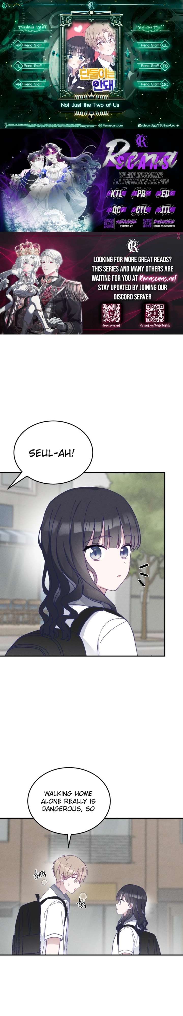 Not Just the Two of Us - Chapter 19 Page 1