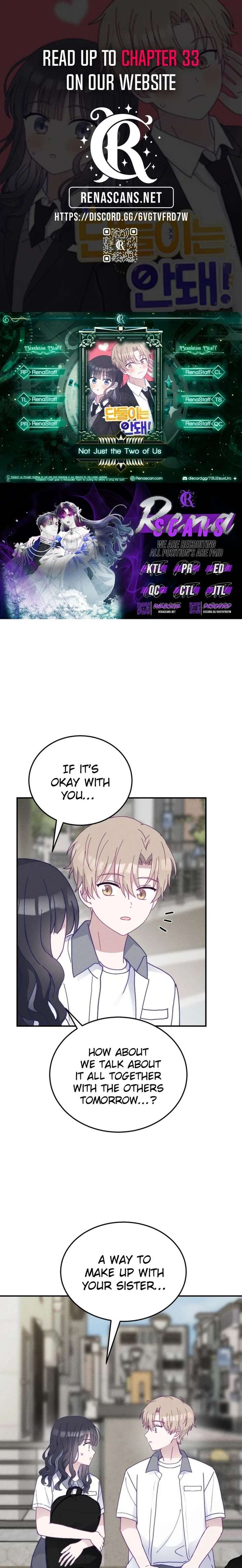 Not Just the Two of Us - Chapter 24 Page 1