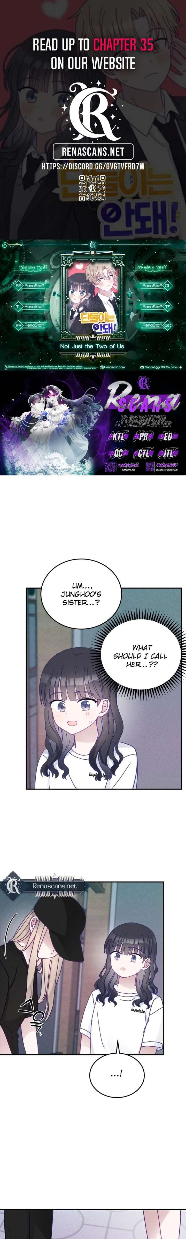 Not Just the Two of Us - Chapter 26 Page 1