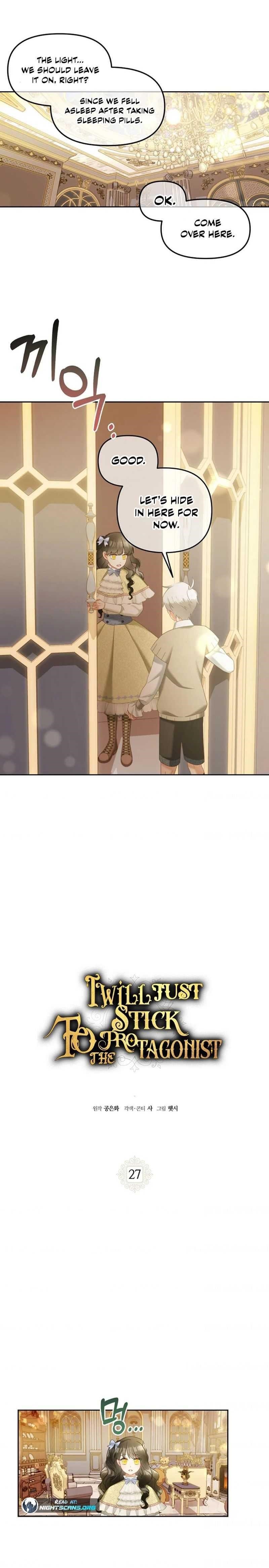 I Will Just Stick To The Protagonist - Chapter 27 Page 8