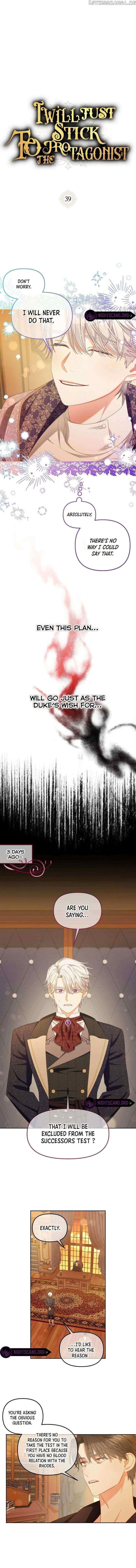 I Will Just Stick To The Protagonist - Chapter 39 Page 1
