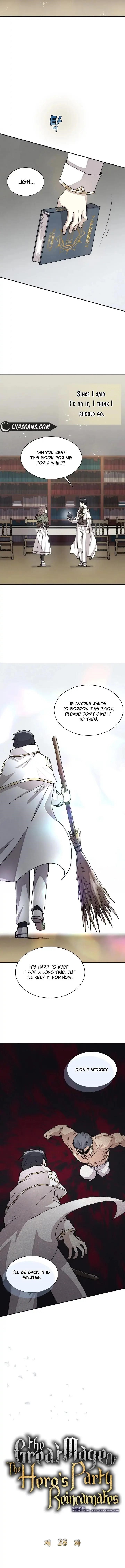 The Great Mage of the Hero’s Party Reincarnates - Chapter 28 Page 5