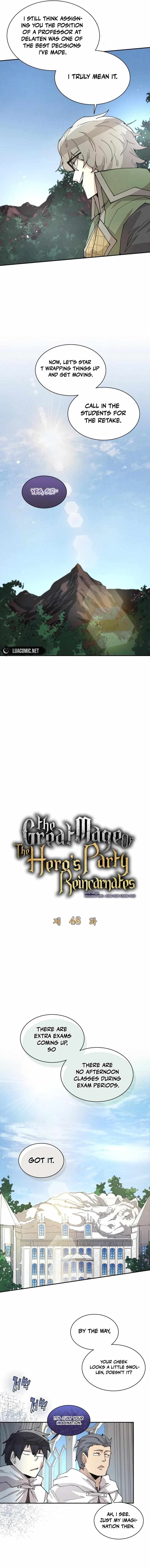 The Great Mage of the Hero’s Party Reincarnates - Chapter 48 Page 4