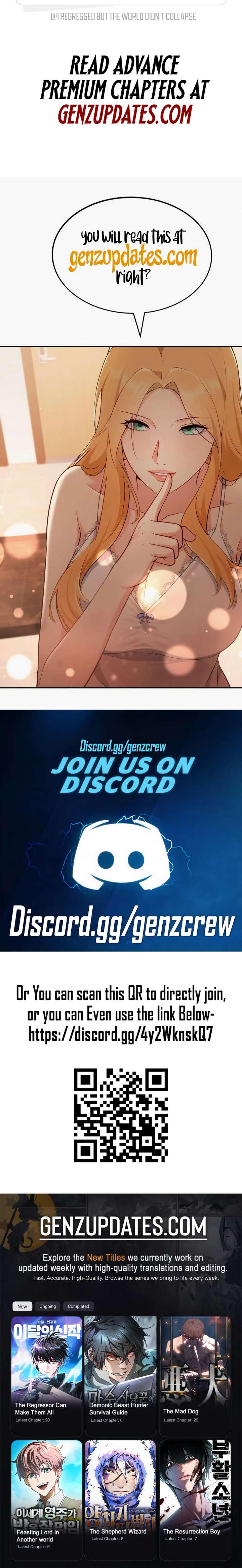 I Regressed but the World Didn’t Fall - Chapter 57 Page 32