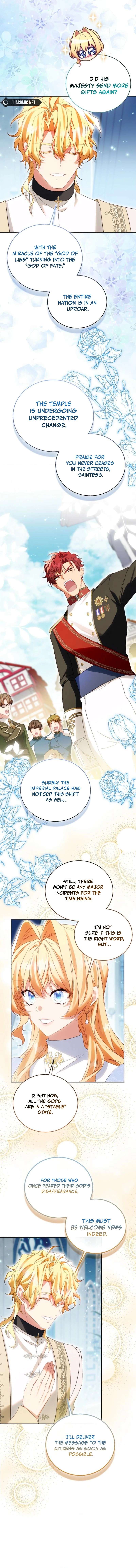 I'm a Fake Saintess but the Gods are Obsessed - Chapter 115 Page 4