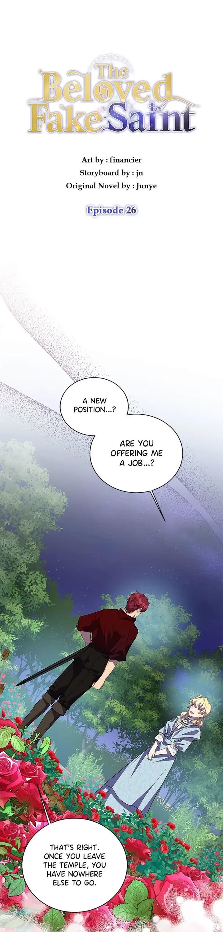 I'm a Fake Saintess but the Gods are Obsessed - Chapter 26 Page 22