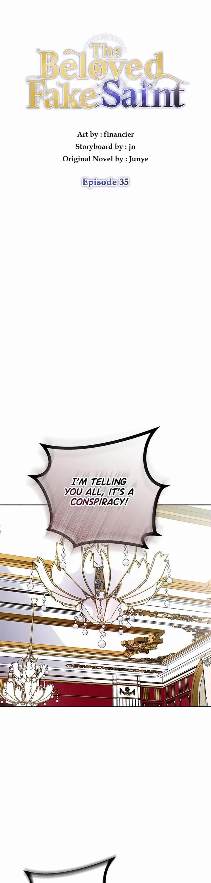 I'm a Fake Saintess but the Gods are Obsessed - Chapter 35 Page 3