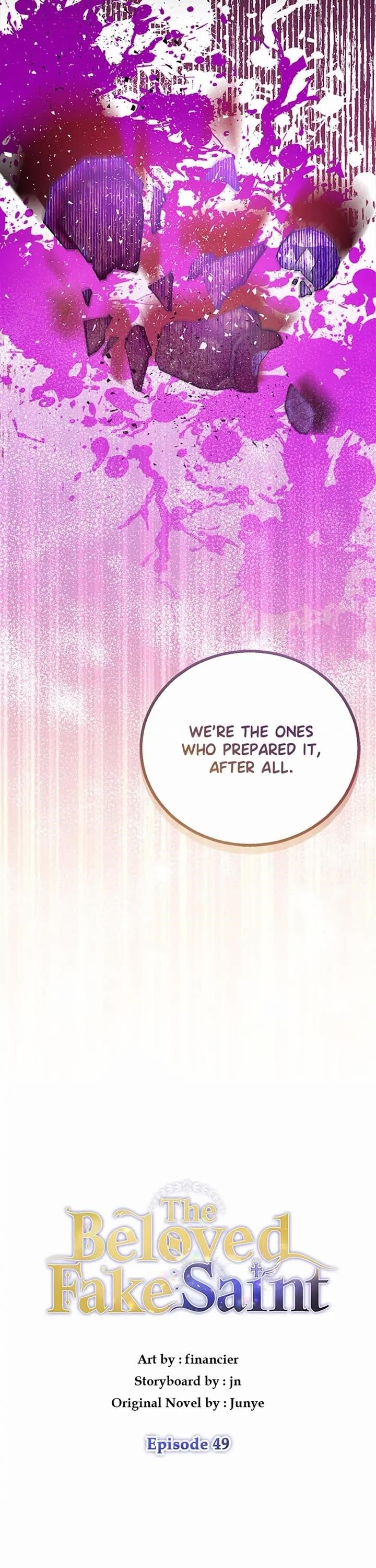 I'm a Fake Saintess but the Gods are Obsessed - Chapter 49 Page 8