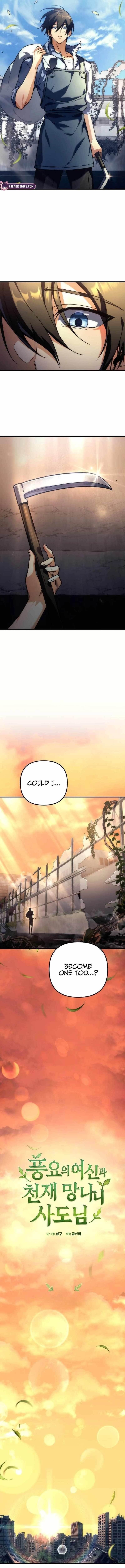 Goddess of Abundance and the Genius Rogue Apostle - Chapter 1 Page 10