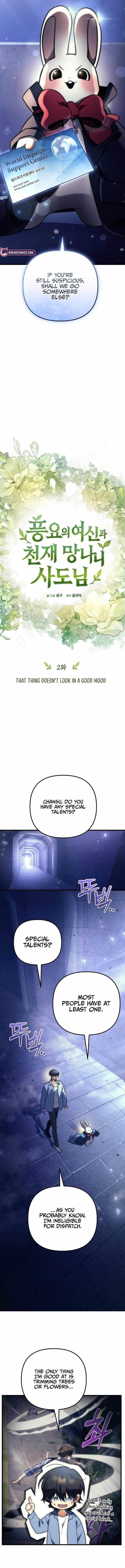 Goddess of Abundance and the Genius Rogue Apostle - Chapter 2 Page 2