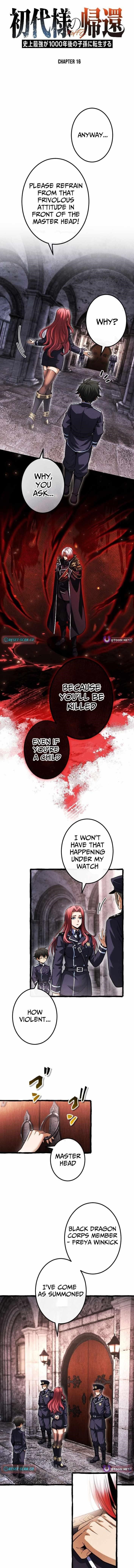 Return of the First Patriarch: The Strongest Reincarnates into His Descendant 1000 Years Later - Chapter 16 Page 1