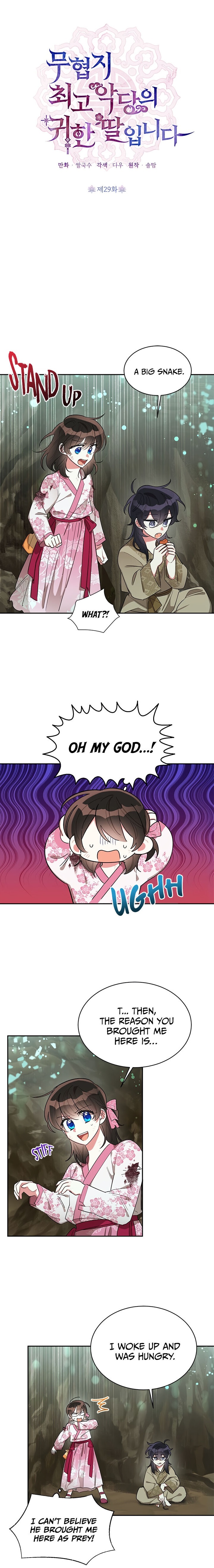 I Am the Precious Daughter of the Greatest Villain in the Fantasy World - Chapter 29 Page 1