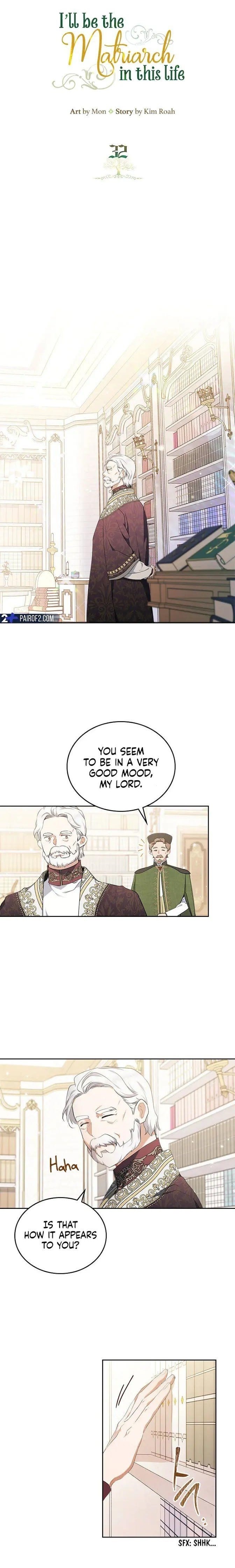 I’ll Be the Matriarch in This Life - Chapter 32 Page 1